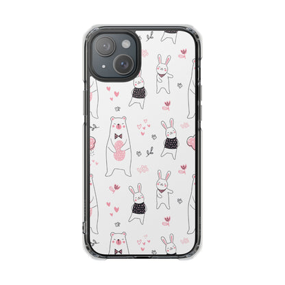 Bears Dance Playfully iPhone Case - Impact
