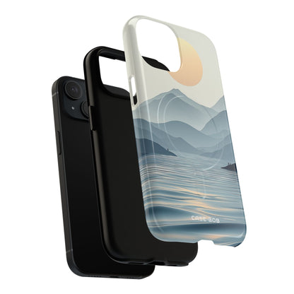Golden Horizon iPhone 15 Case - Tough+