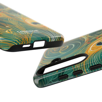 Vortice di Pavone Vivace Samsung S24 - Tough