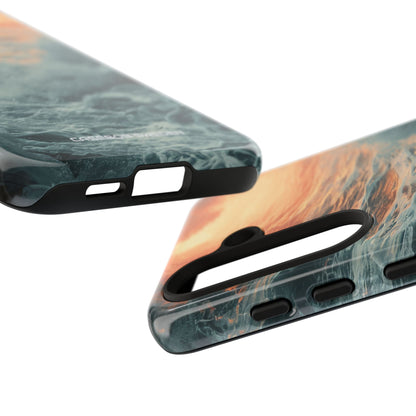 Fiery Wave Power - Tough Samsung S24 Phone Case