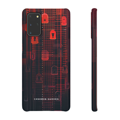 Gradient Cyber Lock Samsung S20 - Slim Phone Case