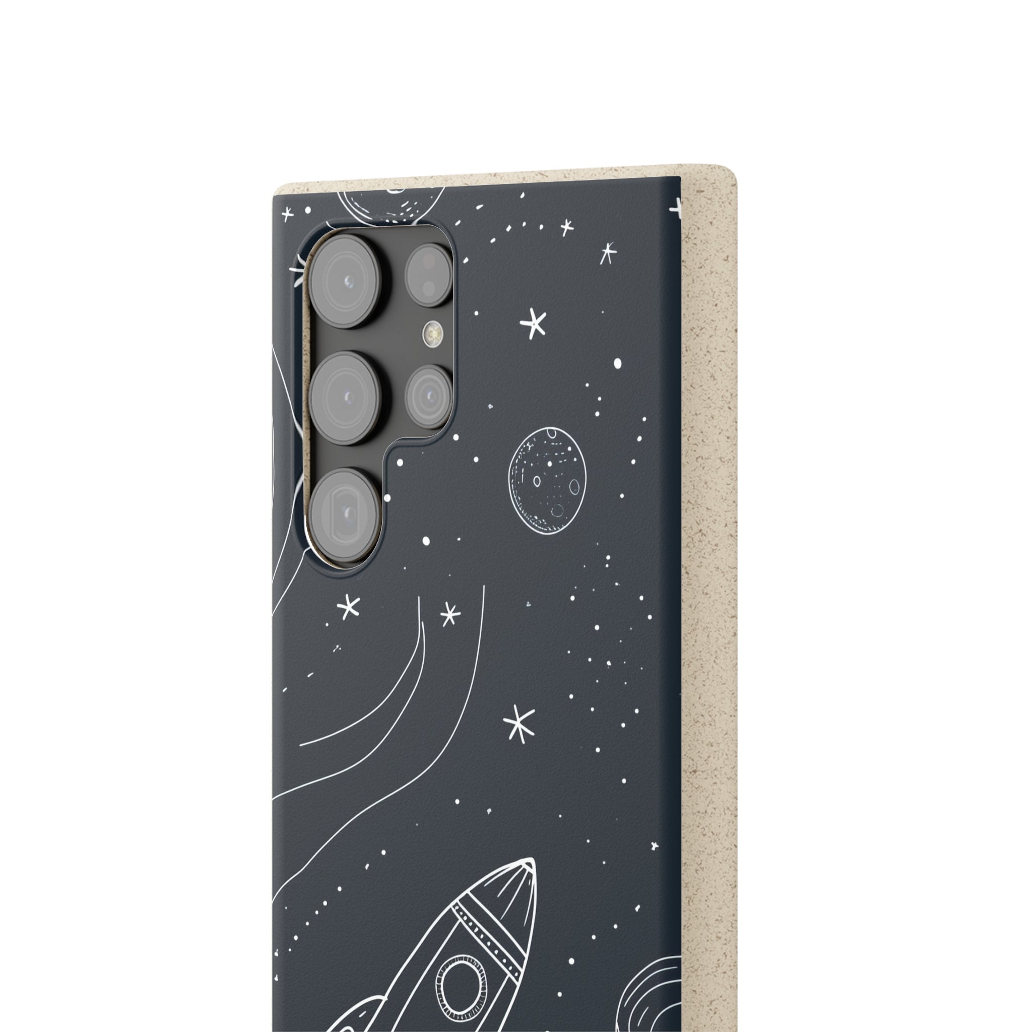 Cosmic Doodle Adventure | Biodegradable Phone Case