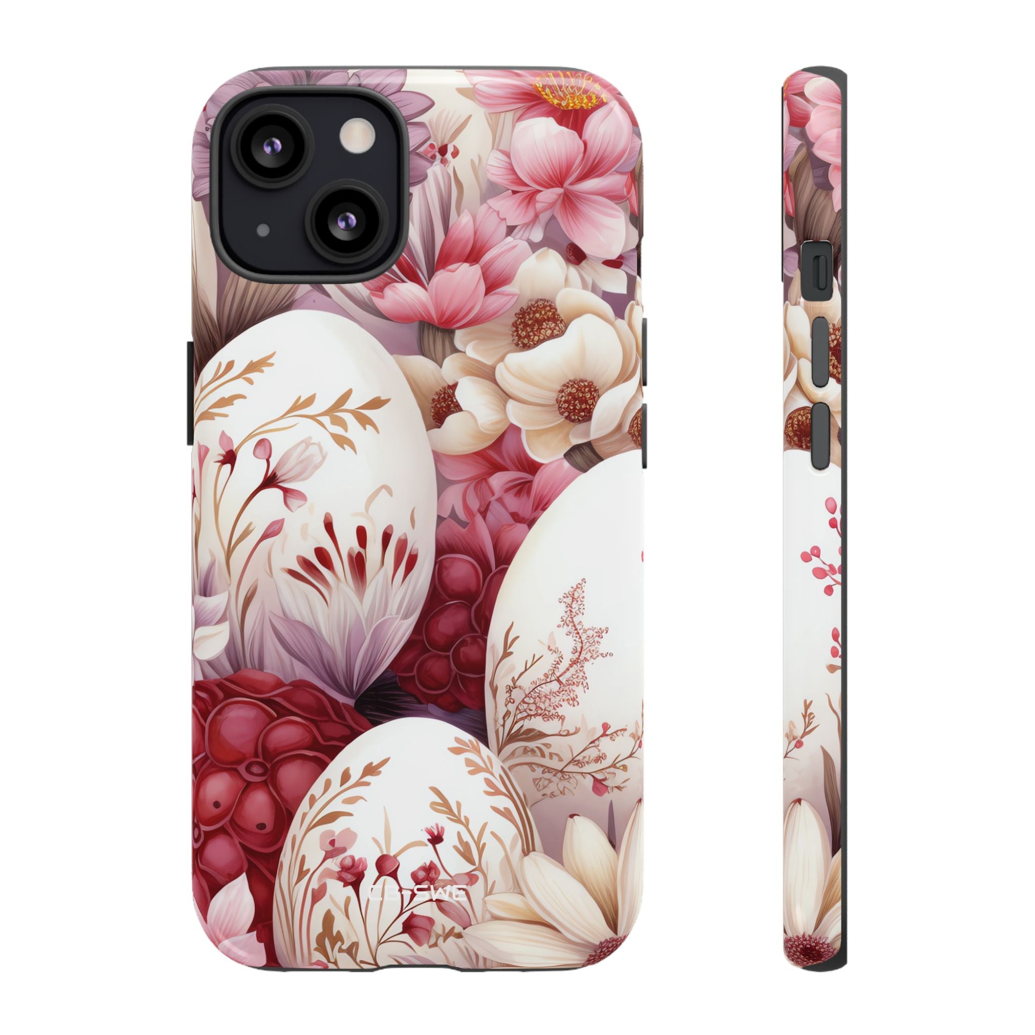 Floral Eggs Bloom - iPhone Case