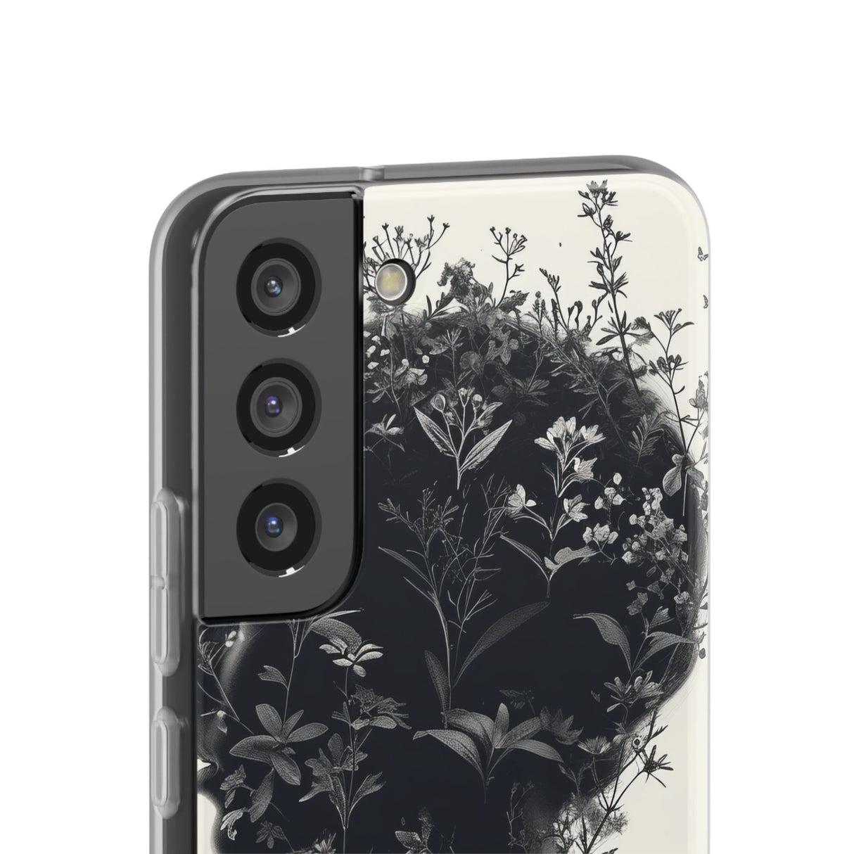 Botanical Silhouette Essence | Flexible Handyhülle für Samsung Galaxy