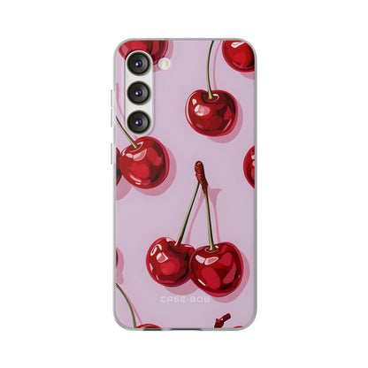 Glossy Cherry Burst Samsung S23 Plus Case - Soft