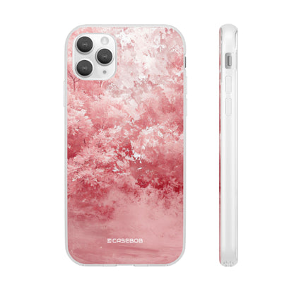 Pantone Rose | Handyhülle für iPhone (Flexible Hülle)