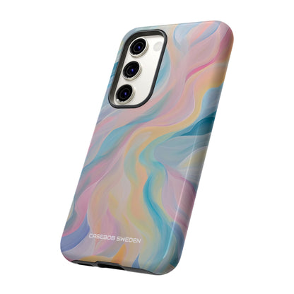 Dreamy Pastel Swirls - Tough Samsung S23 Phone Case