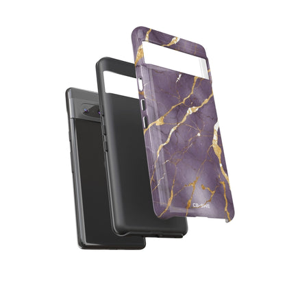 Golden Veins Flowing - Google Pixel Case