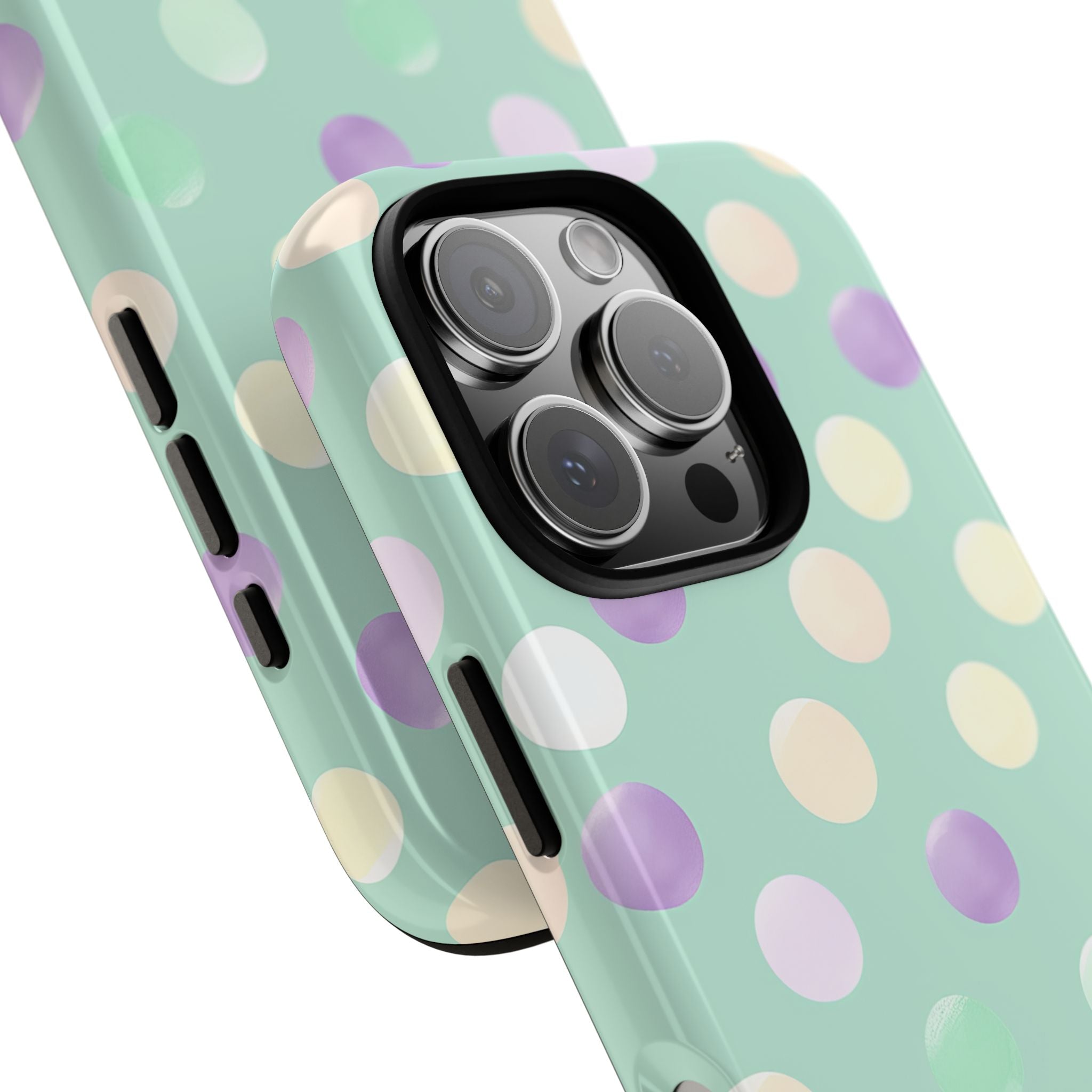 Pastel Polka Dots - Tough iPhone 16 Phone Case