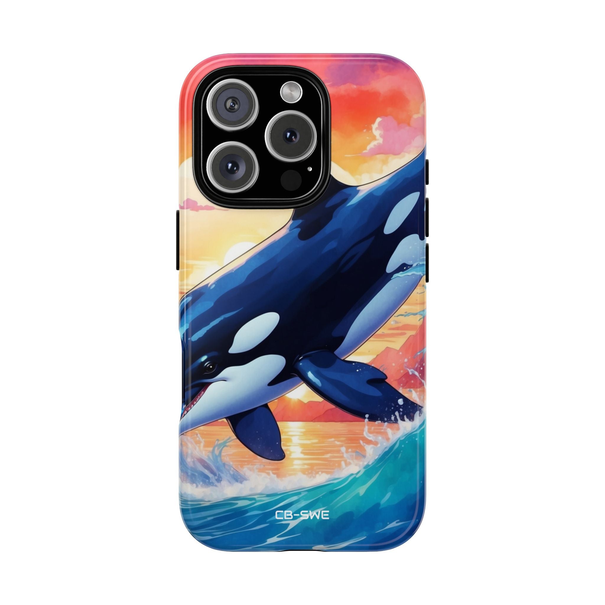 Orca Leaps Joyfully - iPhone Case