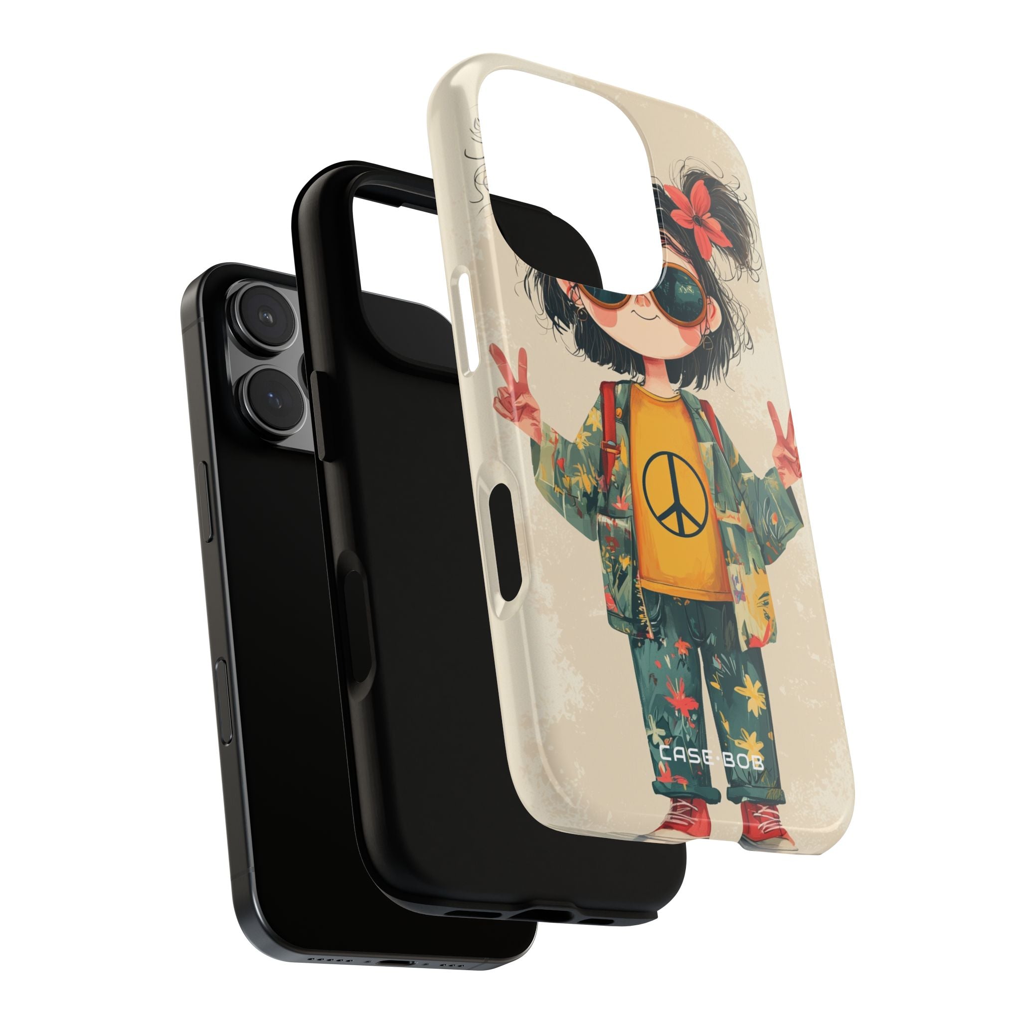 Peace Vibe iPhone 16 Pro Case - Tough