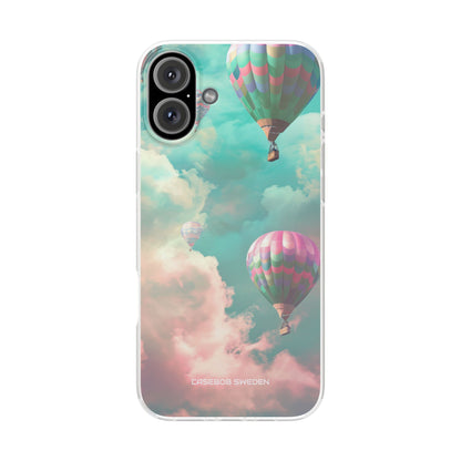 Pastel Balloon Adventure - Flexi iPhone 16 Phone Case