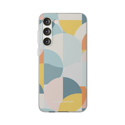 Abstract Geometric Calm - Flexi Samsung S23 Phone Case