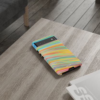 Vibrant Rhythmic Waves - Google Pixel Case
