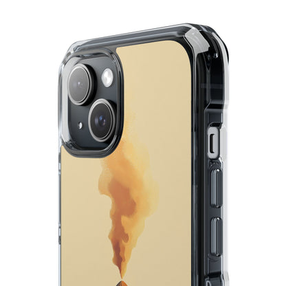 Volcano Erupts Brightly iPhone Case - Impact