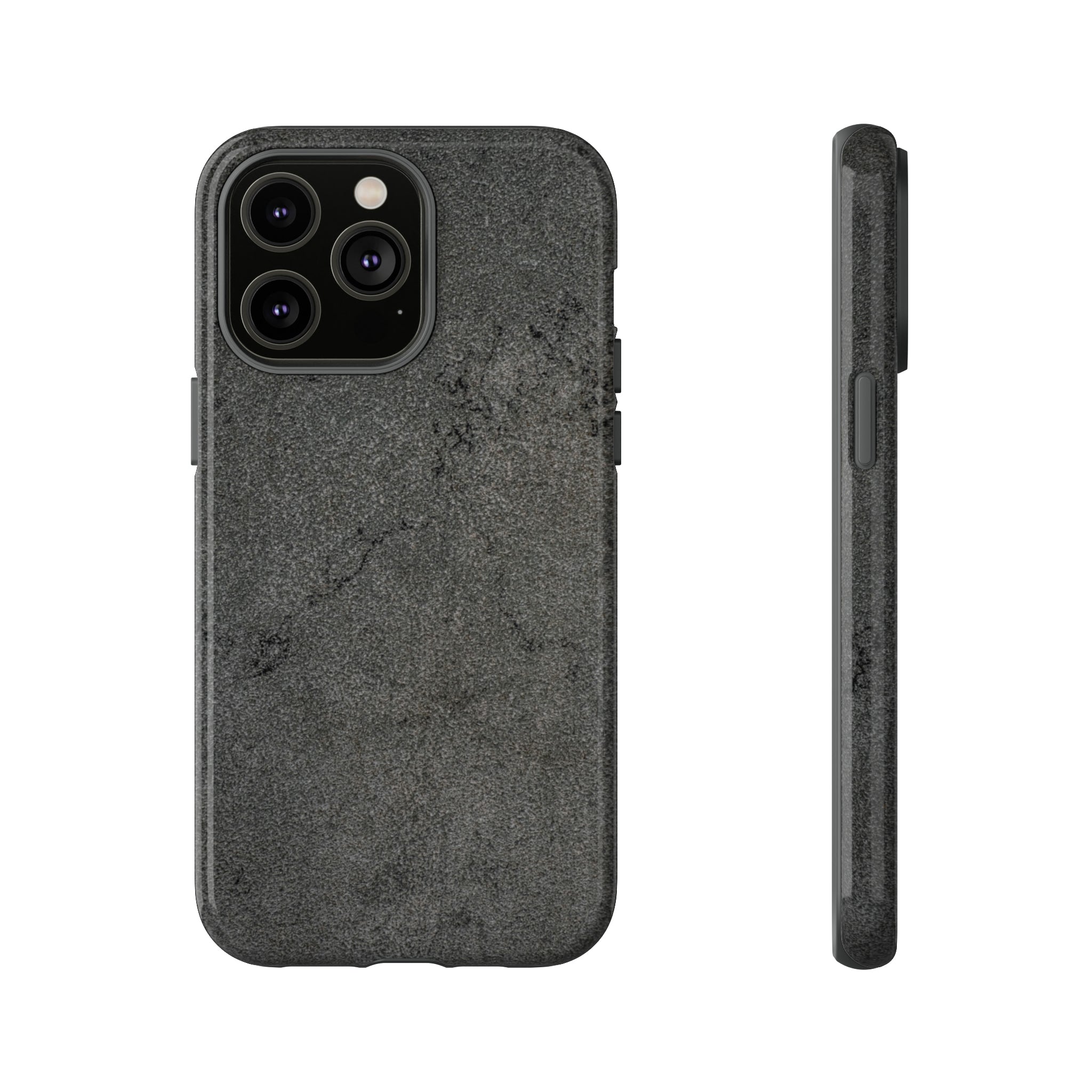 Steel Grey Granite - Protective Phone Case