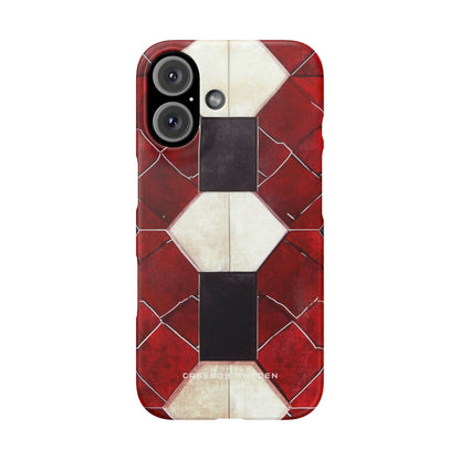 Gothic Hexagon Symmetry iPhone 16 - Slim Phone Case