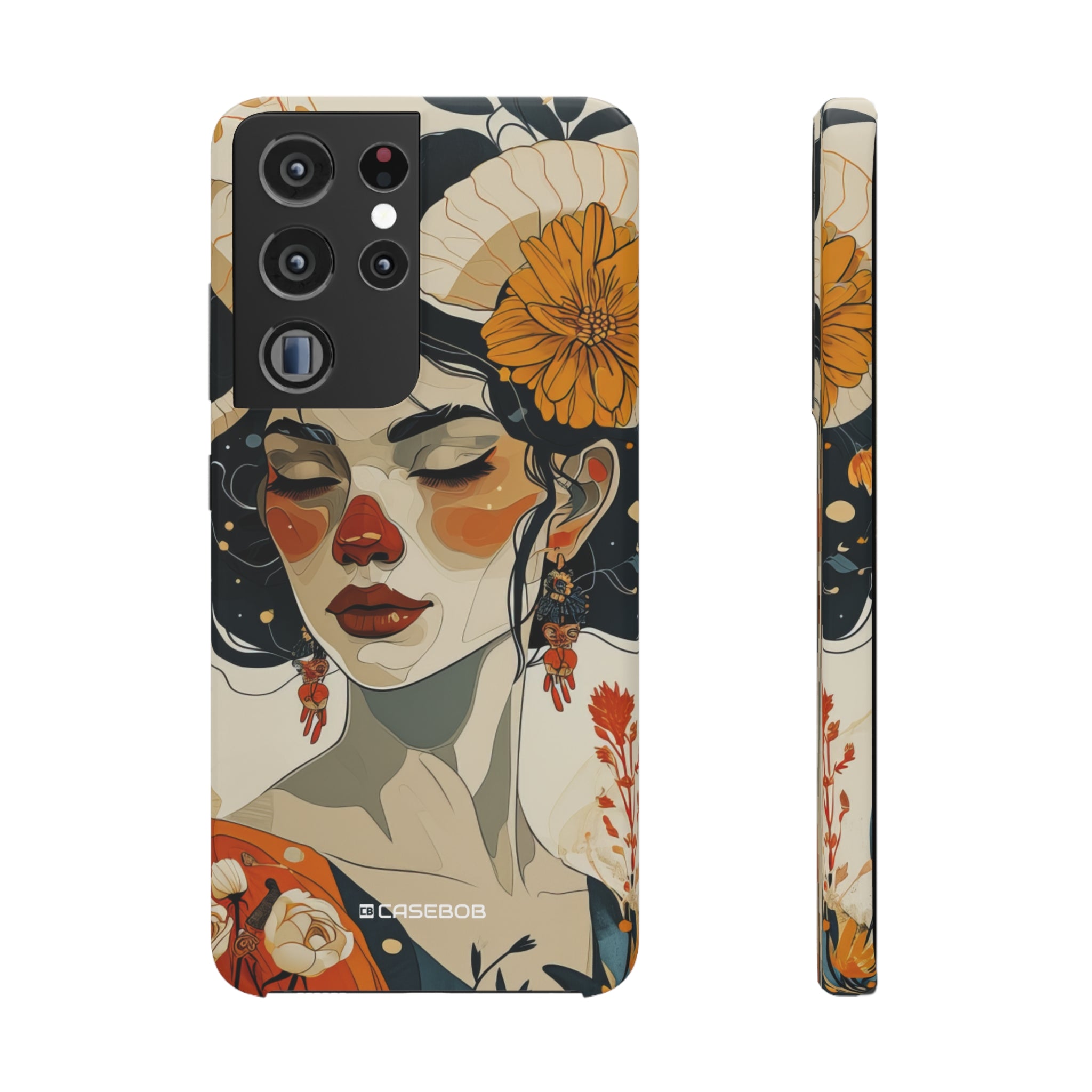 Mystical Bloom | Slim Phone Case for Samsung