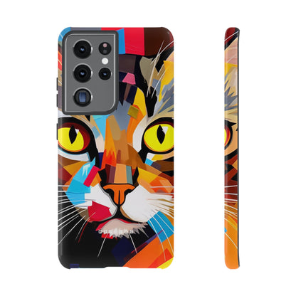 Abstract Kitty Palette - Protective Phone Case