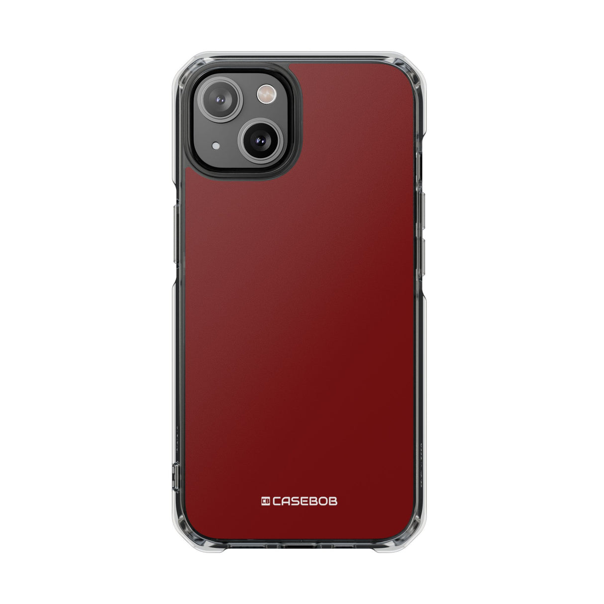 UP Maroon | Phone Case for iPhone (Clear Impact Case - Magnetic)