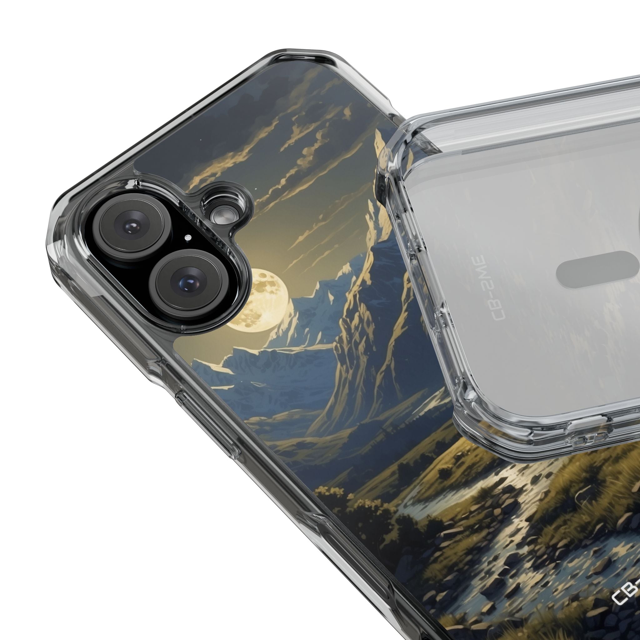 Moonlight Guides River iPhone Case - Impact