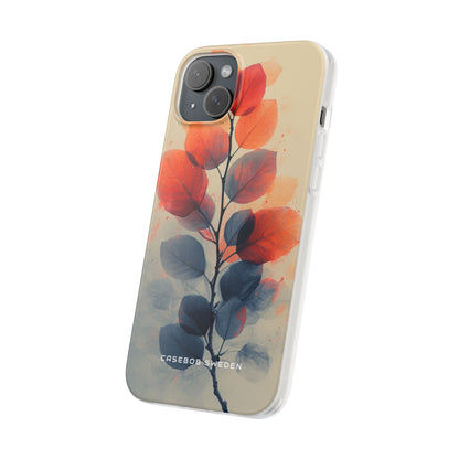 Ethereal Leaf Harmony iPhone 15 - Flexi Phone Case