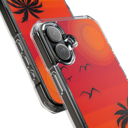 Summer Sunset Silhouettes iPhone Case - Impact