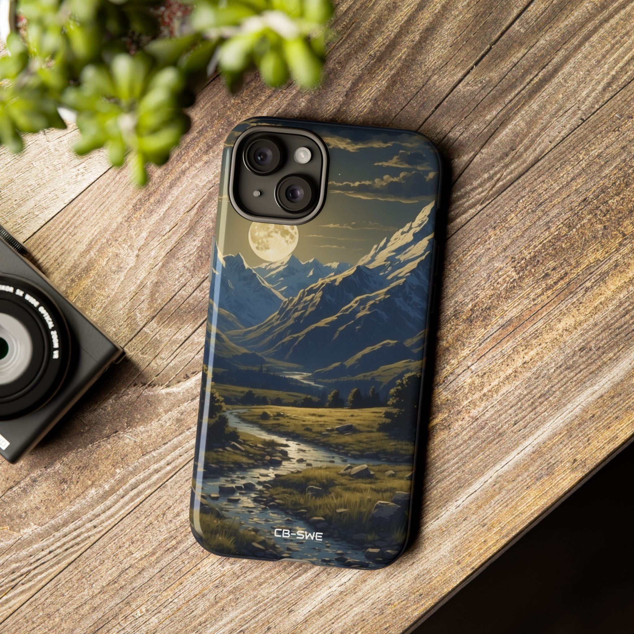 Moonlight Guides River - iPhone Case