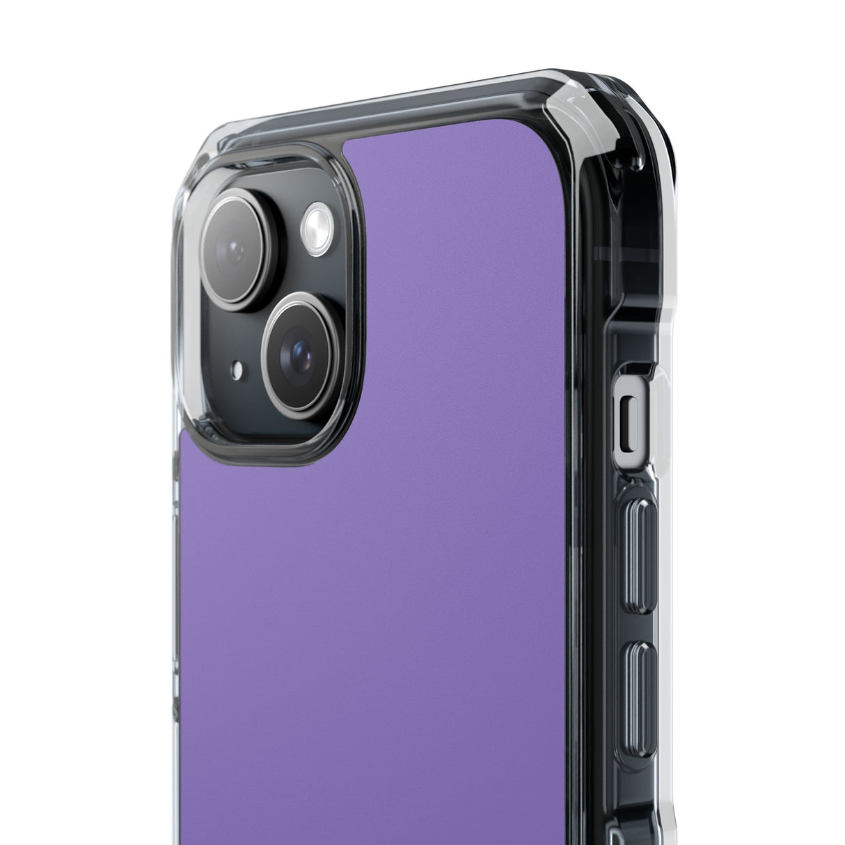 Middle Blue Purple | Phone Case for iPhone (Clear Impact Case - Magnetic)