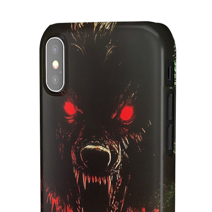 Bloodmoon Wolf's Lament  iPhone X - Slim Phone Case