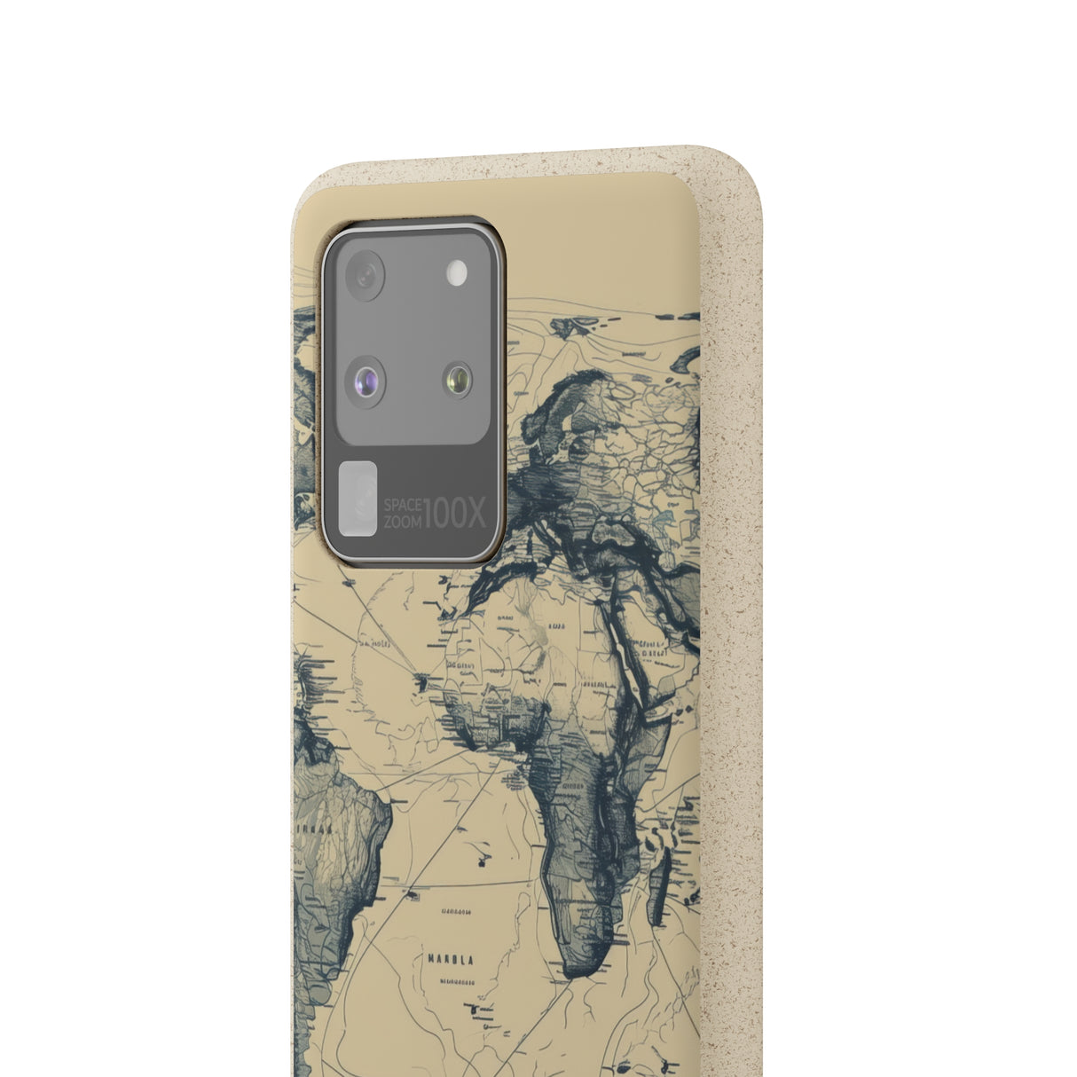 Vintage World Map | Biodegradable Phone Case