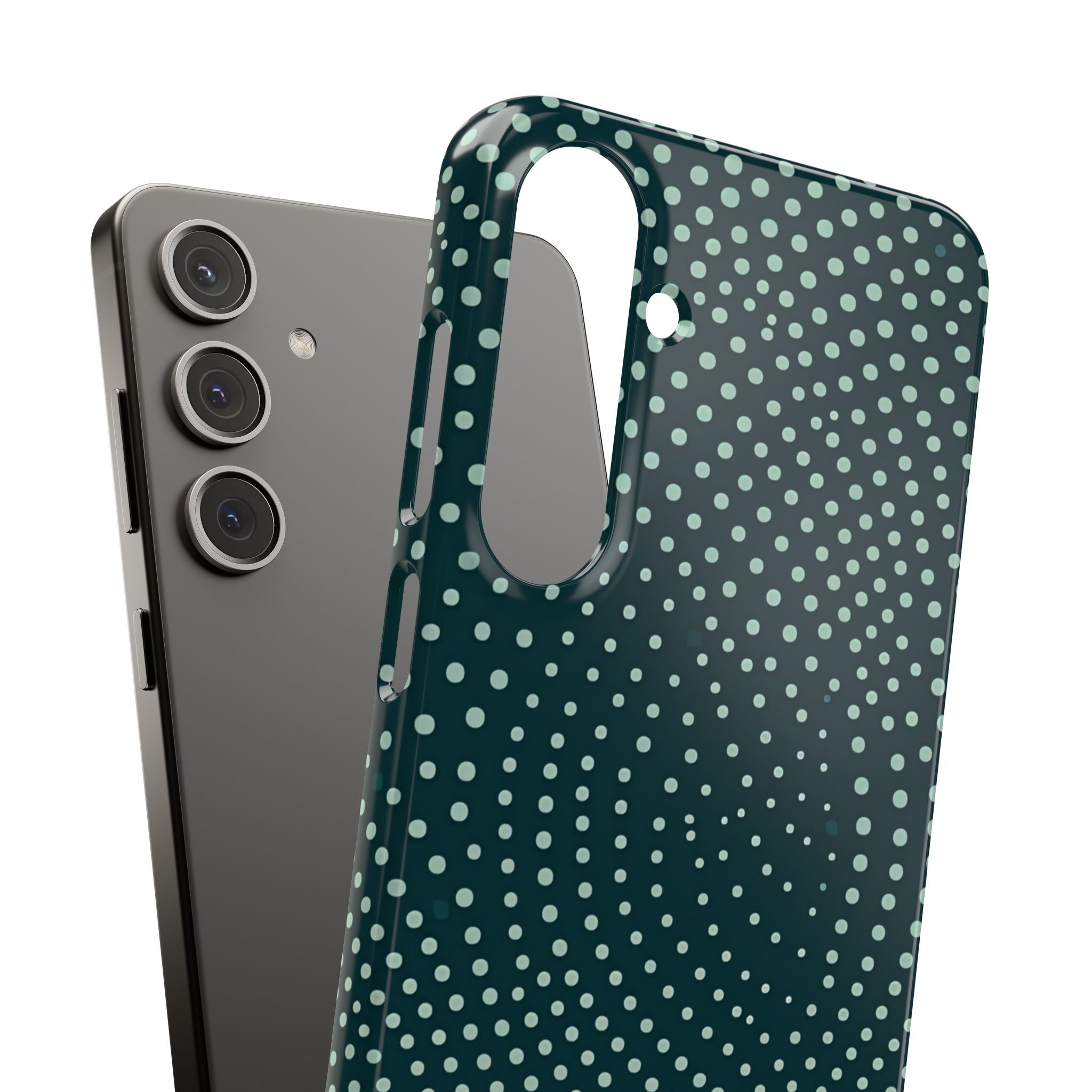 Teal Rippleflow Samsung S24 - Slim Phone Case