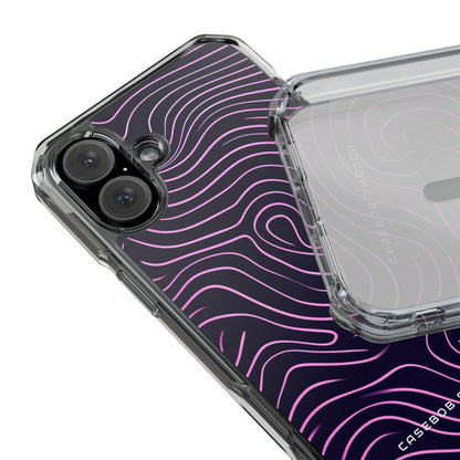 Contour Waveflow iPhone 16 - Clear Impact Phone Case