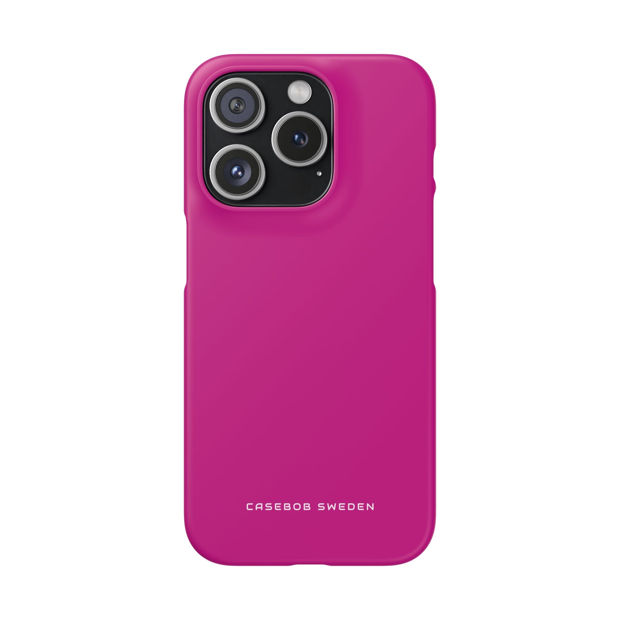 Medium Violet Red iPhone 15 - Slim Phone Case