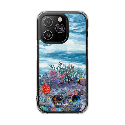 Aquatic Life Watercolors iPhone Case - Impact