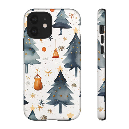 Christmas Trees Dance - iPhone Case
