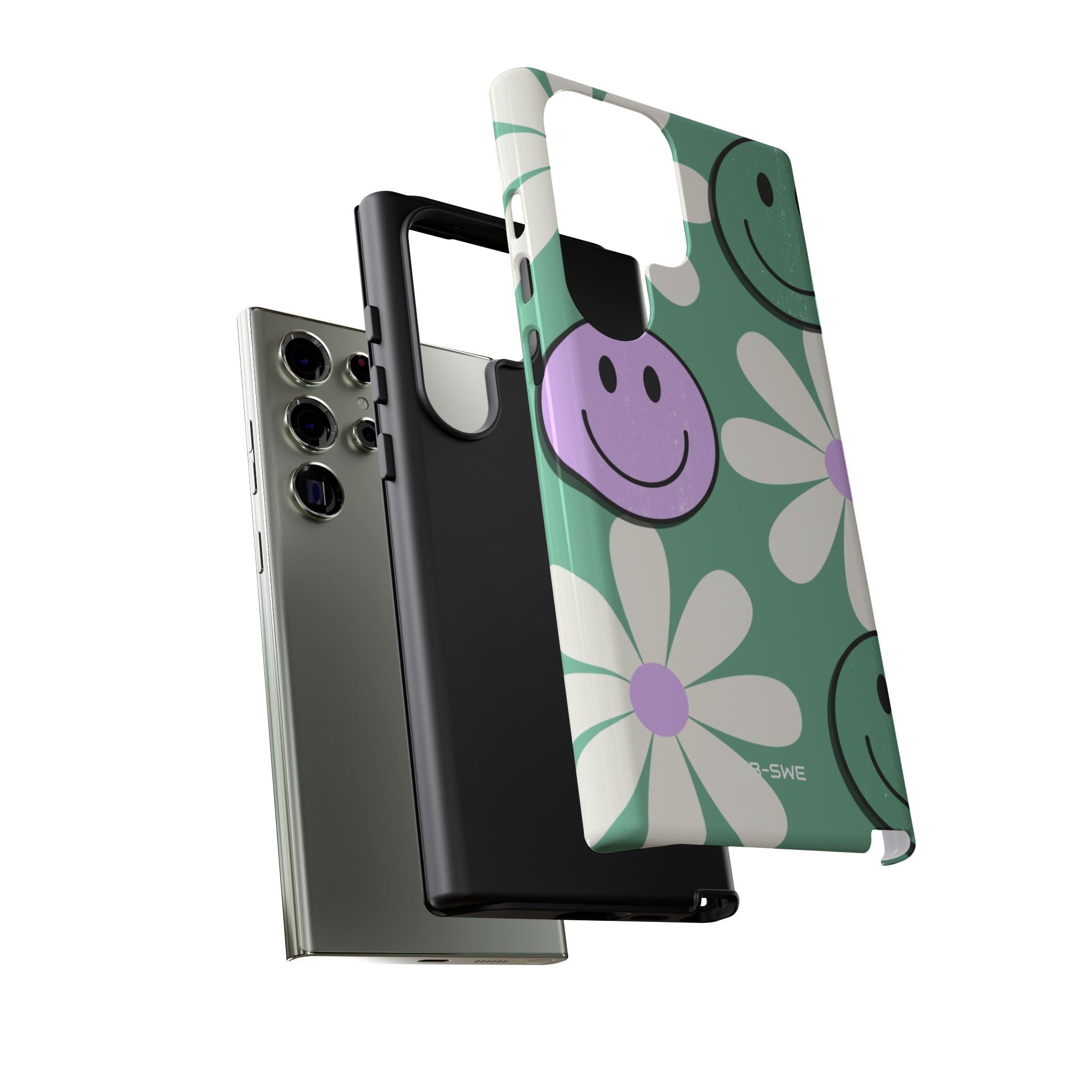 Playful Retro Blooms - Samsung Case