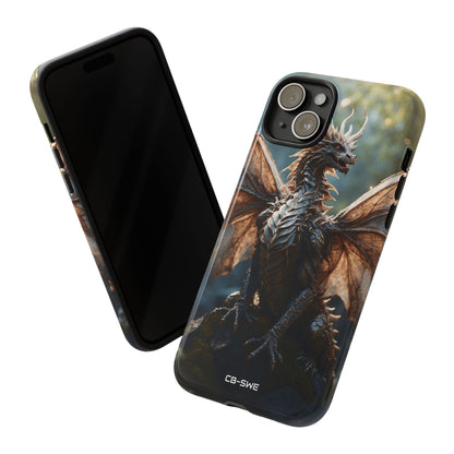 Majestic Dragon Glows - iPhone Case