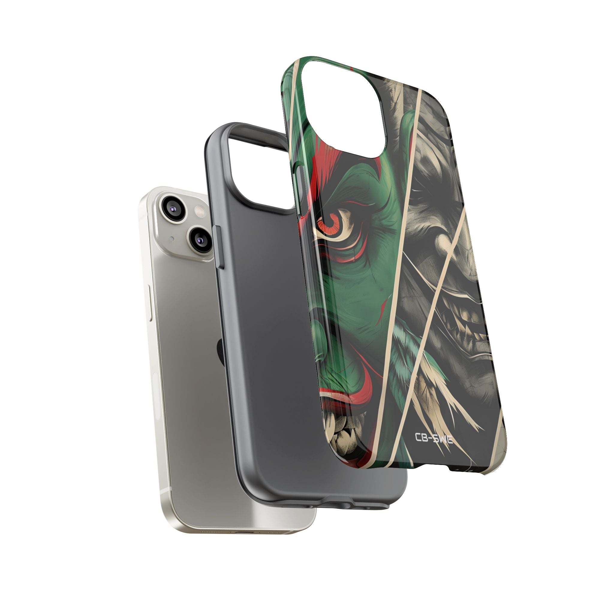 Demonic Panels Clash - iPhone Case
