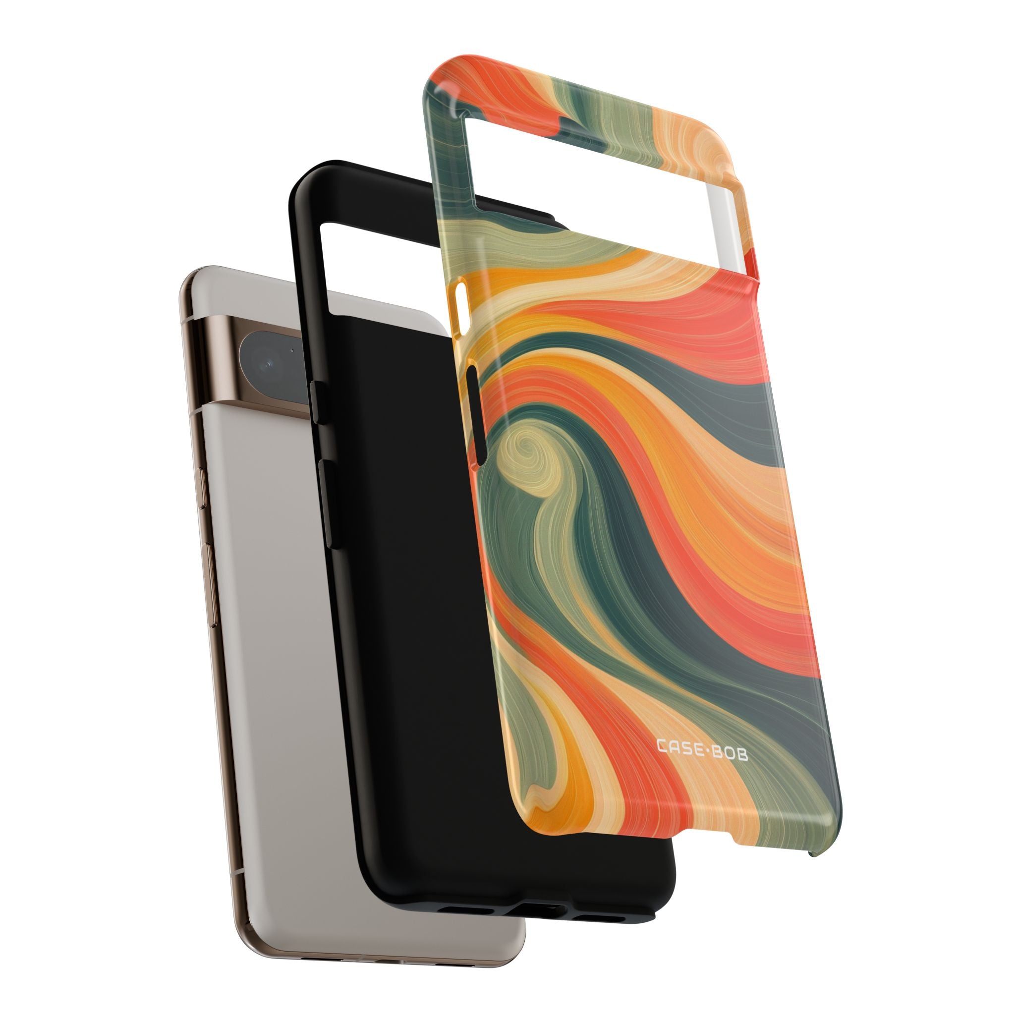 Swirling Ember Google Pixel 8 Pro Case - Tough