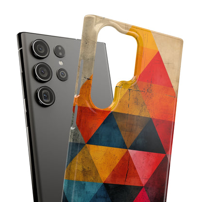 Geometric Energy - Slim Samsung S23 Phone Case