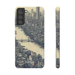 Nostalgic Metropolis | Slim Phone Case for Samsung