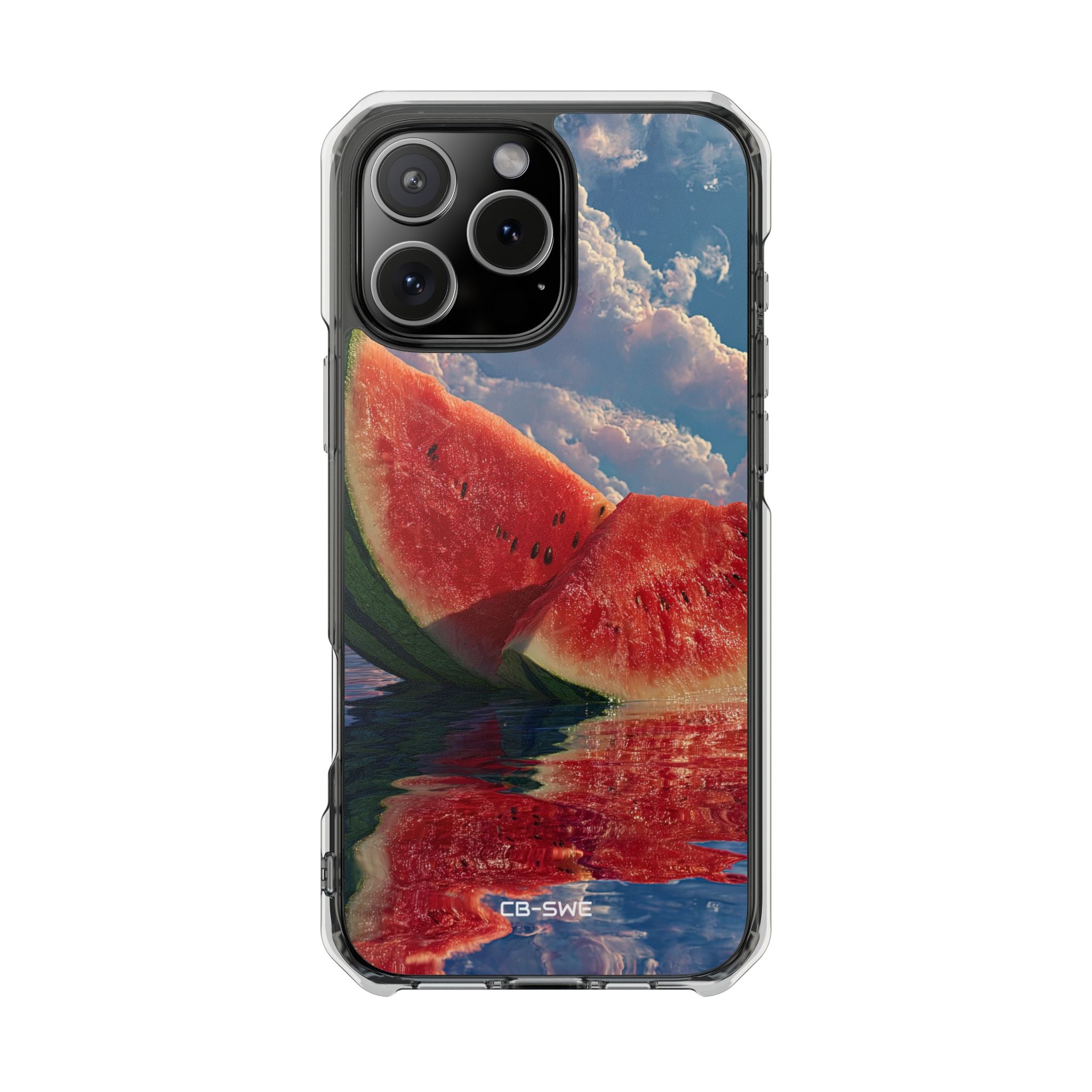Watermelon Dream Reflection iPhone Case - Impact