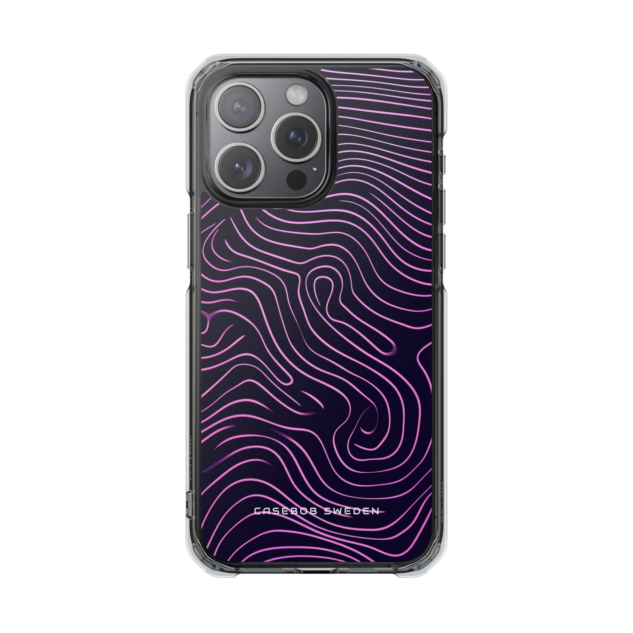 Contour Waveflow iPhone 15 - Clear Impact Phone Case