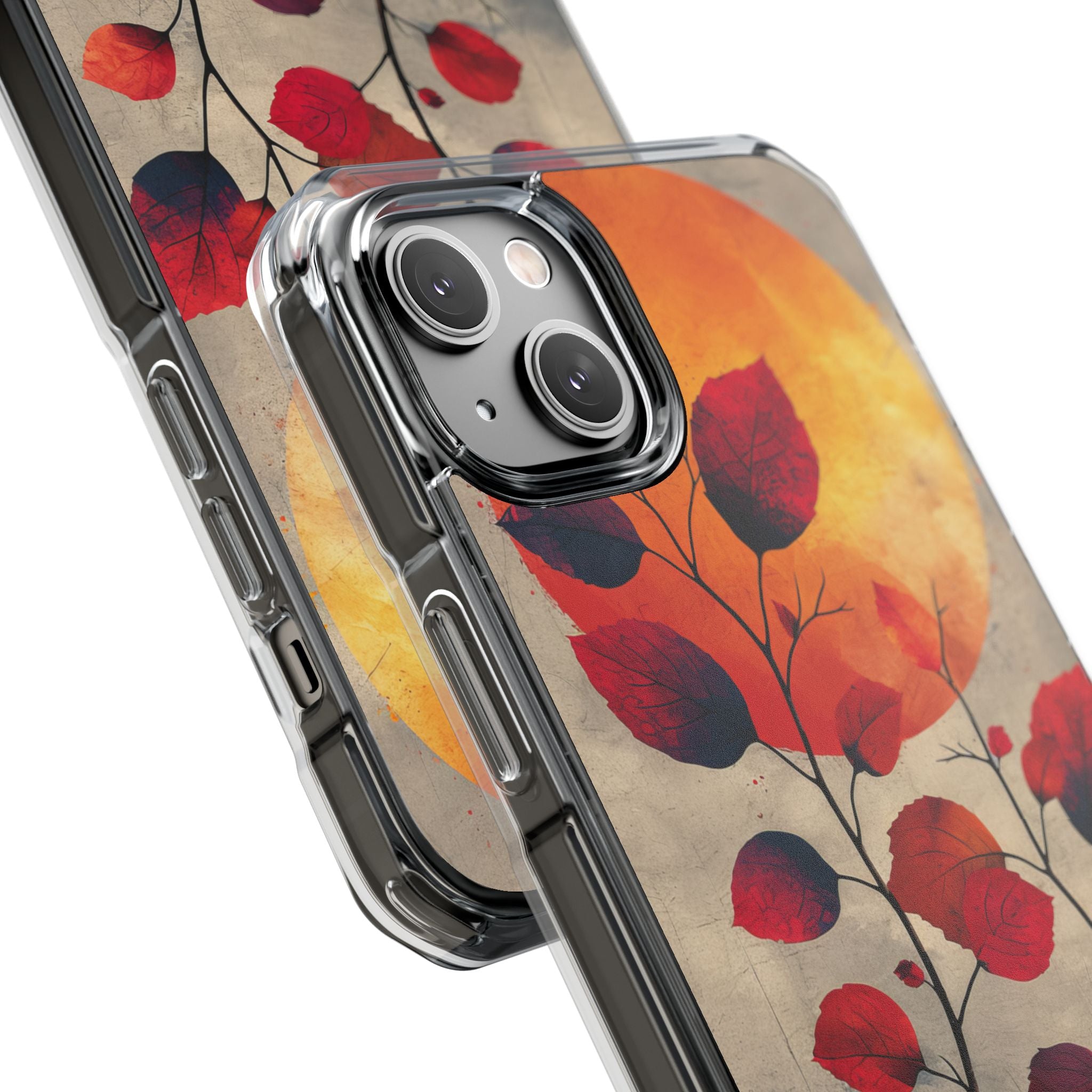 Sunlit Branch - Clear Impact iPhone 14 Phone Case