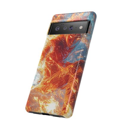 Flames Dance Wildly - Google Pixel Case