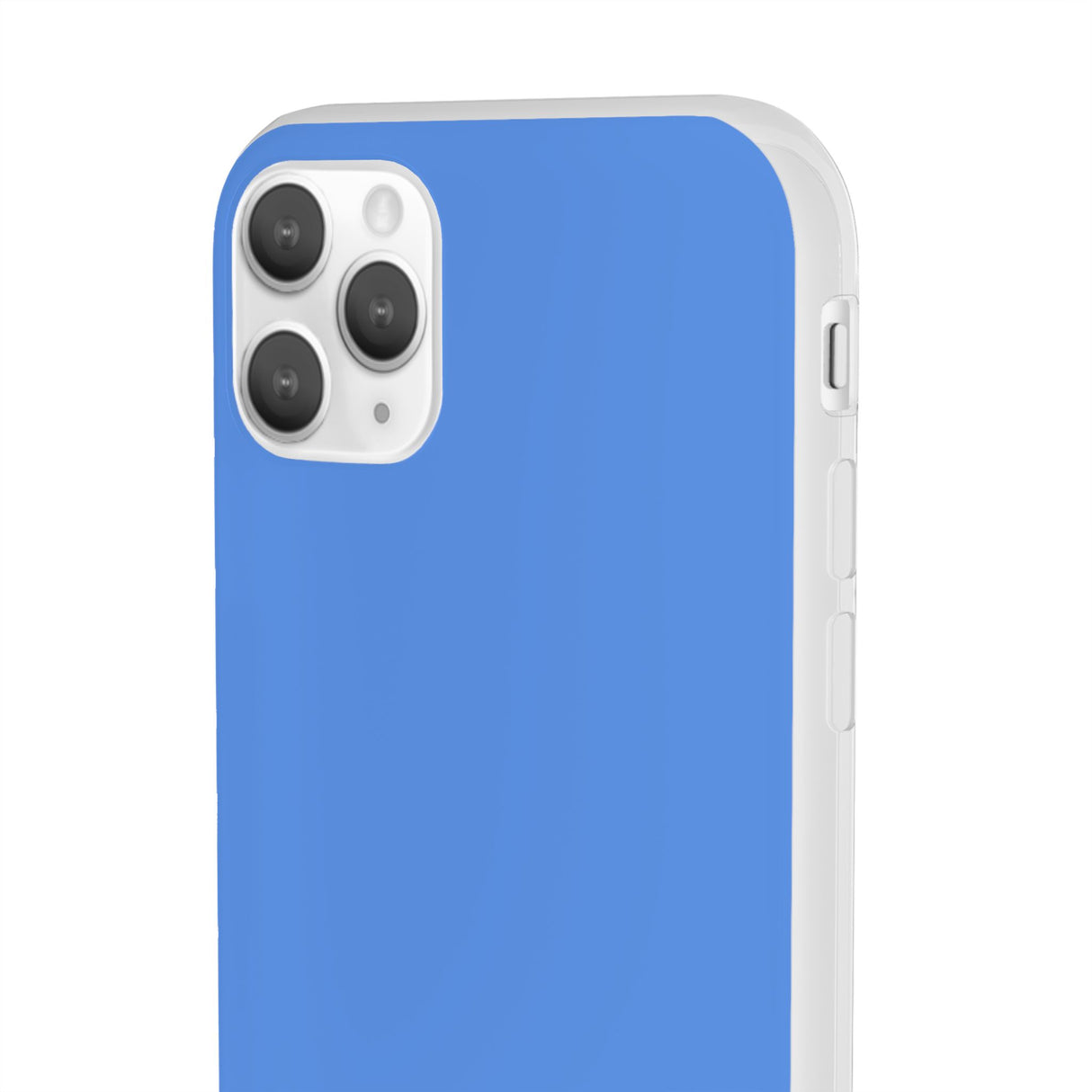 Vereinte Nationen Blau | Handyhülle für iPhone (Flexible Hülle) 