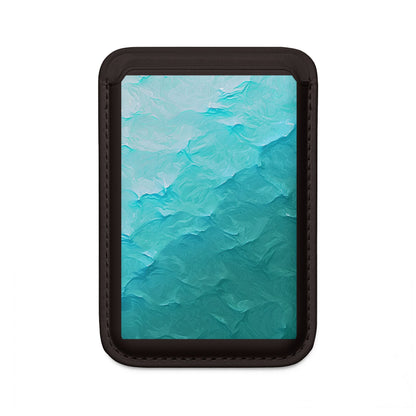 Teal Mists -lompakko – MagSafe-valmis