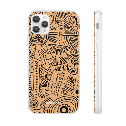 Mystic Tribal Geometry | Flexible Phone Case for iPhone