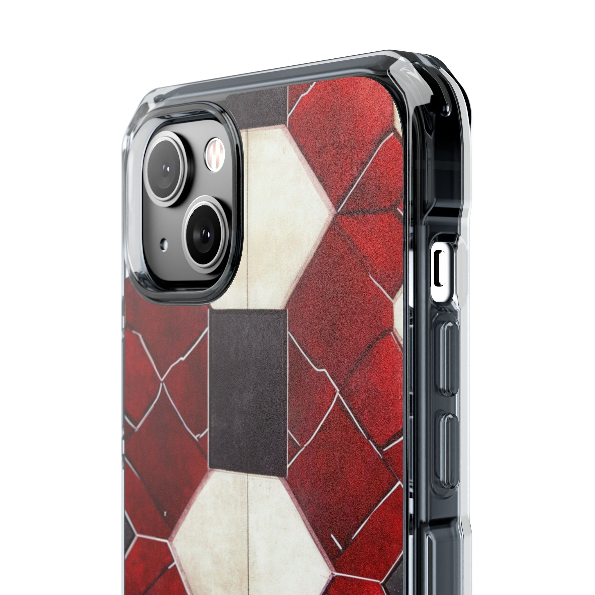 Gothic Hexagon Symmetry iPhone 14 - Clear Impact Phone Case